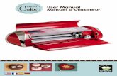 The Cricut Cake™ Personal Electronic Cutter is specifically designed · 2018-12-04 · The Cricut Cake™ Personal Electronic Cutter is specifically designed for decorating professional-looking