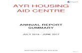 AYR HOUSING AID CENTREayrhousingaidcentre.com/wp-content/uploads/2018/03/... · If you wish a copy of the full Report please contact the Centre on 01292 288111 or email the Centre,