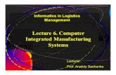Lecture 6. Computer Integrated Manufacturing Systemslibvolume5.xyz/industrialproductionengineering/... · prominent the 1980s, when computer-integrated manufacturing was developed