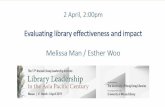Evaluating library effectiveness and impact: From … 2...Evaluating library effectiveness and impact: From User Experience Research to Library Assessment 17th Annual Library Leadership