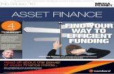 ASSET FINANCEdoc.mediaplanet.com/all_projects/6111.pdf · “Asset-based ﬁ nance is a package of funding based against a companies’ assets, including stock, brand, in-voices and