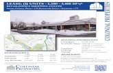 LEASE: (2) UNITS - 1,180 - 3,400 SF+/- COLONIAL ......LEASE: (2) UNITS - 1,180 - 3,400 SF+/-RETAIL/OFFICE SHOPPING CENTER Actors Colony Plaza 179 Roosevelt Drive Seymour CT HIGHLIGHTS