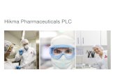 Hikma Pharmaceuticals PLC - Jefferies · Building strong market positions in the US, MENA and Europe US 76.9% of Injectables revenue1 EUROPE 10.5% of Injectables revenue 1 MENA 12.6%