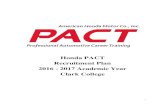 Honda PACT Recruitment Plan 2016 - 2017 …...3 Service Managers and other dealership personnel are strongly encouraged to identify current dealership entry-level employees who would