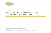Strings, Gravitons, and Effective Field Theories Strings ...925036/FULLTEXT01.pdf · Strings, Gravitons, and Effective Field Theories Over the last twenty years there have been spectacular