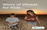Story of Wheat for Kids Grades 3-5 · on a wheat farm? If you live in North Dakota, there’s a good chance you have since there are thousands of wheat farms in the state. North Dakota
