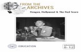 Reagan, Hollywood & The Red Scarecommunist crusade as president, but not of the United States, instead it was the Screen Actors Guild of America. The attached documents highlight some