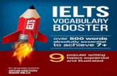 ...It’s specific and precise. It develops professional topic vocabulary for IELTS Writing Task 2. Balanced developed vocabulary for the most popular topics of Writing Task 2 Easy