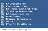 Brochure: Multilateral Convention to Implement Tax Treaty ... · Based on the Action 15 interim report, a . mandate to set up the Ad hoc Group for the development of a multilateral