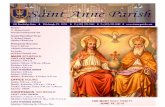 Saint Anne Parish - stpaulofthecross.com. A... · 6/16/2019  · Saint Anne Parish is an inviting and welcoming Catholic community where together we seek to proclaim and live the