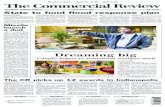 Saturday, April 16, 2016 The Commercial Review FULL PDF_Layout 1.pdf · in the APME contest for “Bunt from the Brink” — the account of the Fort Recovery High School baseball