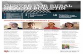 CENTRE FOR RURAL HEALTH BULLETIN · +61 3 6324 4009 Chona.Hannah@ utas.edu.au Epilepsy connect launch At any given time, as many as 1 in 100 Australians will have epilepsy. This equals