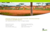 Social impacts of the Forest Stewardship Council certification · Social impacts of the Forest Stewardship Council certification | vii companies in nine certified and nine noncertified