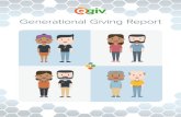 Generational Giving Report Generational Giving Report.pdfon social media channels or local news outlets. While doing their research, donors have different opinions about what information
