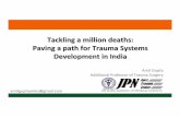Tackling a million deaths: a path for Trauma Systems ...cdn.cseindia.org/userfiles/Road Saftey Amit Gupta.pdf · DELHI (2014) 17,838,842 Delhi NCR (2013) 24,753,486. APEX TRAUMA CENTRE