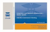 Integrated Care Network Infrastructure – Status Update ...hscrc.maryland.gov/documents/commission-meeting/2016/02-10/HS… · Independent Practices (Specialty) 1 0 0 0 4 0 0 0 CyFluent