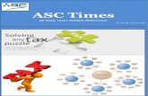 ASC Times...ASC Times All India Taxes Weekly Referencer Vol: Feb 08 - Feb 14, 2016 Page 2 of 12 Vol: Feb 08 - Feb 14, 2016 Dear Reader, In an insider trading, Securities and Exchange