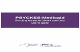 PSYCKES Medicaid Enabling Access to Client-Level Data User's … · 2020-04-29 · New York State Office of Mental Health Overview PSYCKES users can automatically view client-level