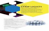 LED STRIP LIGHTS · RGB+W 60 LED/M 164 LED STRIP LIGHTS Presence In 7070 Countries. INTRODUCING LED NEON FLEX. VT-555 2514 Daywhite 320±5% 7.5 8-10W 9 x16.5 mm 3800157605670 LED