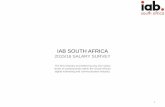 IAB SOUTH AFRICA - Bizcommunity.com€¦ · • The 2015/16 IAB salary survey was conducted between 25/08/2015 and 30/10/2015. • We received 27 complete interviews out of 82 IABSA