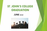 ST. JOHN’S COLLEGE GRADUATION Grad Assembly... · GUEST PASSES FOR THE GRADUATION CEREMONY @ SANDERSON CENTRE 1. There are 3 guest passes for each graduate. 2. When we have a firm