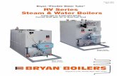 Bryan “Flexible Water Tube” RV Series Steam & Water Boilersbryanboilers.com/pdfs/FD_Boilers/RV_Series/Form_5310.pdf · 2015-08-31 · Steam Boiler RV350-S150-FDG Form No. 5310
