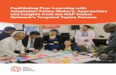 Facilitating Peer Learning with Adaptation Policy-Makers: … · 2019-05-21 · 2 – NAP GLOBAL NETWORK SYNTHESIS REPORT, 2017-18 – THE ROLE OF THE NAP PROCESS IN ADVANCING THE