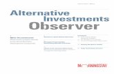 Alternative Investments Observer - Morningstaradvisor.morningstar.com/uploaded/pdf/AIO_QuarterlyQ32013... · 2014-01-27 · to mark to fair value quarterly). Internal Versus External