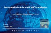 Improving Patient Care with UC Technologiesinformation through WLAN-enabled devices and endpoints. Typically, the WLAN uses switch-based architecture and consists of an integrated
