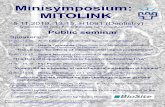 Mitolink Minisymposium Nov 5 2019 - 2 - University of Oulu · Minisymposium: MITOLINK Public seminar 5.11.2019, 13:15, H1091 (Dentistry) University of Oulu Kontinkangas campus, Aapistie