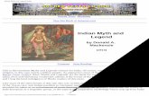 Myth and... · 2018-06-01 · Indian Myth and Legend Index Sacred Texts Hinduism Buy this Book at Amazon.com Indian Myth and Legend by Donald A. Mackenzie [1913] Contents Start Reading