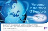 SAREF4CITY: BRIDGING DATA MODELS FOR …...SMART 2013/0077 Standardization Initiative European Commission & ETSI EC SmartM2M • Agreed semantics for smart appliances • Build a reference