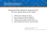 Integrated Development Approach for Poverty Reduction in the … · 2011-06-20 · Integrated Development Approach for Poverty Reduction in the Sahel • Millennium Villages Project