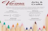 Arts & Crafts - Verona, New Jersey /Youth Programs...Arts & Crafts Veteran Instructor Lisa Mason is returning for this Verona favorite for our little ones with seasonal arts and crafts.