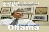 September/October 2010 ARTICLE&WEB ALERT · 2017-08-14 · 3 ARTICLE & WEB ALERT FOCUS Barack Hussein Obama: the 44President of the United States ofth America The entire world watched