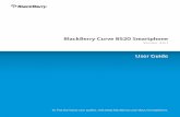 BlackBerry Curve 8520 Smartphone - Vodafone NZ · BlackBerry Curve 8520 Smartphone Version: 4.6.1 User Guide To find the latest user guides, visit .
