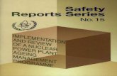 IAEA SAFETY RELATED PUBLICATIONSIAEA SAFETY RELATED PUBLICATIONS IAEA SAFETY STANDARDS Under the terms of Article III of its Statute, the IAEA is authorized to establish standards