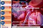26th World Congress on Keynote on 6+ Lectures …...Life is full of give and take. Make it count in your professional life. 26th World Congress on Human Health Metabolism-Cancer, Obesity,