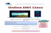 Online EMT Class - Central Shenandoah EMS Council · The integrated lab EMT course provides 16 weeks of instructor-led, on-line education with mandatory practical lab sessions offered
