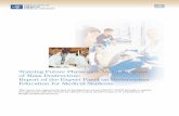 Training Future Physicians About Weapons of Mass ... · Training Future Physicians About Weapons of Mass Destruction: Report of the Expert Panel on Bioterrorism Education for Medical