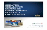 GREATER GERALDTON ECONOMIC DEVELOPMENT STRATEGY (2013 … · 2015-03-12 · DRAFT GREATER GERALDTON ECONOMIC DEVELOPMENT STRATEGY (2013 – 2023) 3 Under this Economic Development