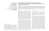 1, 3 Electrospinning and Electrospraying 1 Techniques for ...fibtex.lodz.pl/pliki/Fibtex_(x5bqikx5yqoko2bm).pdf · for nanofibre production. Fibres can also ... Techniques for Nanocomposite