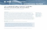 Working Paper 20-3 Global Value Chains and the Removal of ... · 20-3 Global Value Chains and the Removal of Trade Protection Chad P. Bown, Aksel Erbahar, and Maurizio Zanardi February