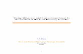 Competitiveness and Competition Issues in the Context of ... · 1.3 Finally, this paper analyses briefly the factors determining competitive position of the Indian steel industry