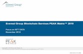 Everest Group PEAK Matrix™ for Blockchain Services PEAK ...€¦ · and capabilities and includes: NTT DATA position on the Blockchain Services PEAK Matrix Detailed blockchain services
