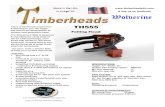 Made in the USA, Made in the USA, in Antigo WI.in Antigo ...timberheadsllc.com/images/Timberheads-th555-brochure.pdf · The Wolverine TH555 is designed & manufactured using state-of