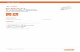 LB Y8SG - Osram · LB Y8SG 1 Version 1.4 | 2018-02-12 Produktdatenblatt | Version 1.1 LB Y8SG Micro SIDELED® 3010 Micro SIDELED is a SMT LED with side emission. Due to its low package