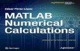 Intermediate–Advanced Applications/General MATLAB ... Nu… · Chapter 1 IntroduCtIon to MatLaB 3 1.2 Symbolic Calculations with MATLAB MATLAB handles symbolic mathematical computation
