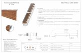 Aluminum Sofﬁt Plank TECHNICAL DATA SHEET 4‘’ Flat€¦ · ISO 7895 / ASTM E330 - Wind Load. ISO 7895 - Impact Resistance. ASTM D3359 - Adhesion testing. ... High-deﬁnition