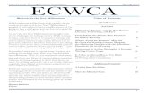 Rhetoric in the New Millennium Table of Contents …...East Central Writing Centers Association Spring 2014 1 ECWCA Rhetoric in the New Millennium It’s 2015: fifteen, 15 years into
